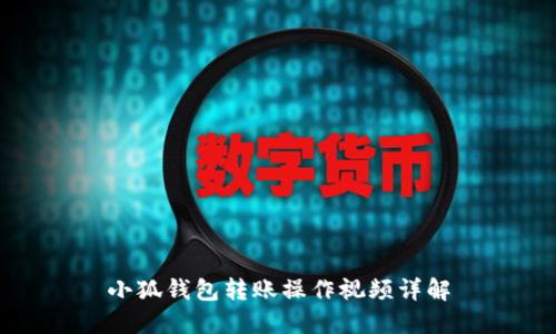 小狐錢包轉(zhuǎn)賬操作視頻詳解