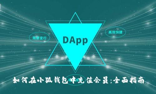 如何在小狐錢包中充值會(huì)員：全面指南
